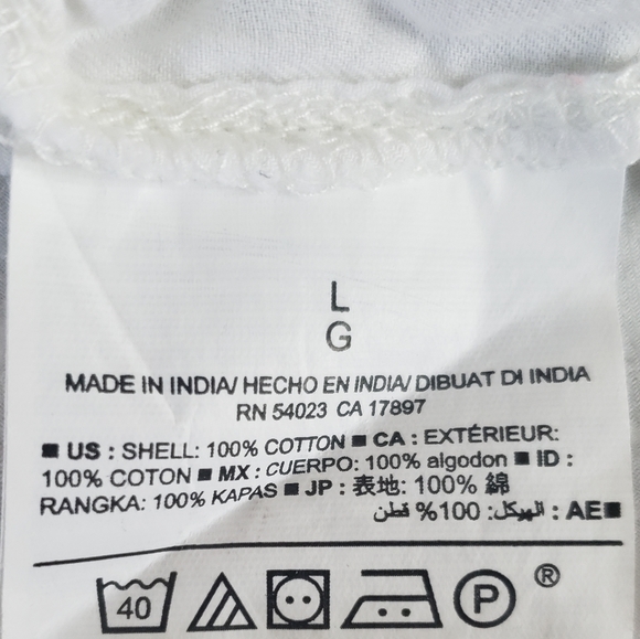 Old Navy Pintuck Whipped Creaam White Tunic - Picture 6 of 6